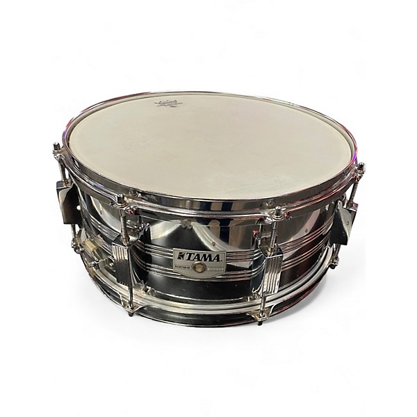 Used TAMA 14X5.5 Rockstar Series Snare Chrome Drum