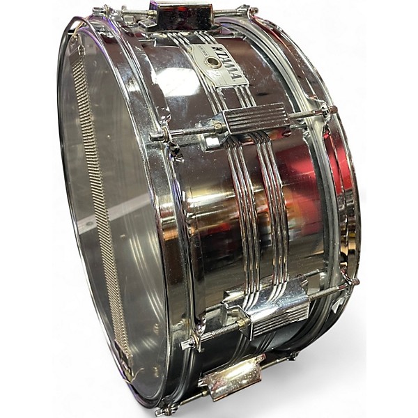 Used TAMA 14X5.5 Rockstar Series Snare Chrome Drum