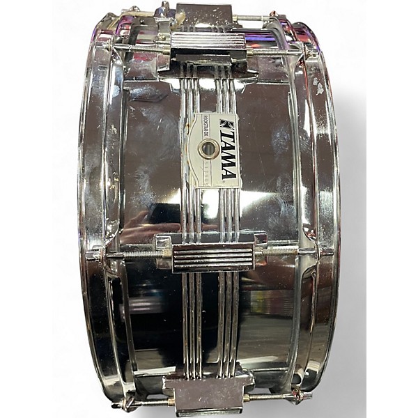 Used TAMA 14X5.5 Rockstar Series Snare Chrome Drum