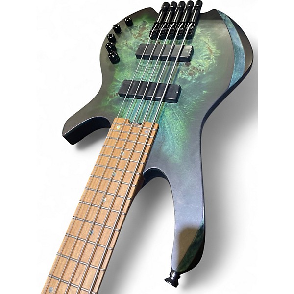 Used Cort SPACE 5 DUST GREEN Electric Bass Guitar