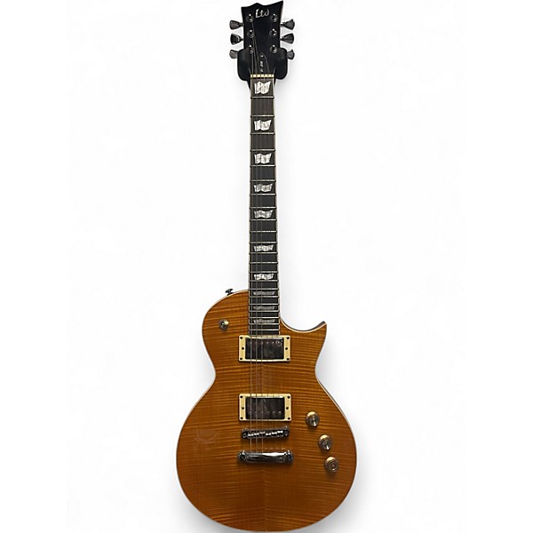 Used ESP LTD EC256 Amber Solid Body Electric Guitar