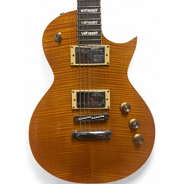 Used ESP LTD EC256 Amber Solid Body Electric Guitar