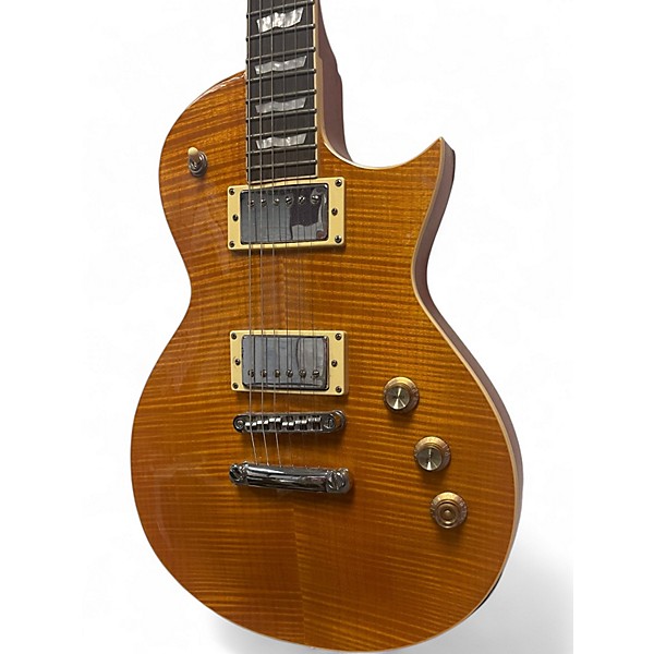 Used ESP LTD EC256 Amber Solid Body Electric Guitar