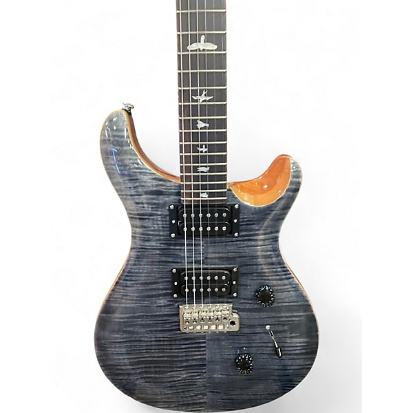 Used PRS SE Custom 24 Charcoal Solid Body Electric Guitar
