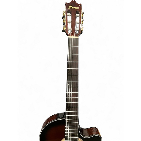 Used Ibanez GA35TCE-DVS Dark Violin Burst Acoustic Electric Guitar