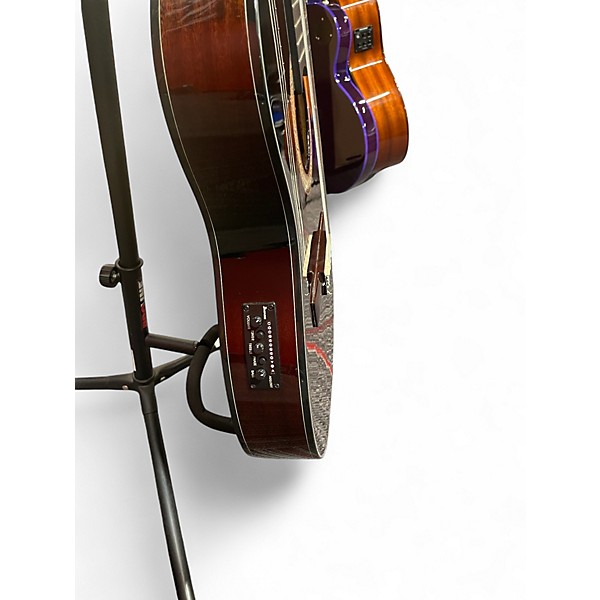 Used Ibanez GA35TCE-DVS Dark Violin Burst Acoustic Electric Guitar