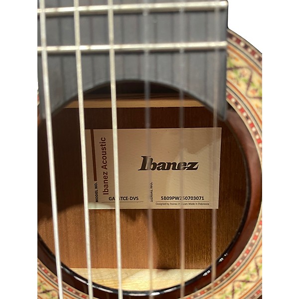 Used Ibanez GA35TCE-DVS Dark Violin Burst Acoustic Electric Guitar