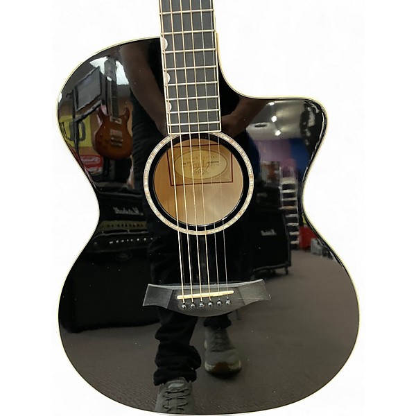 Used Taylor DDX Doyle Dykes Signature Black Acoustic Electric Guitar