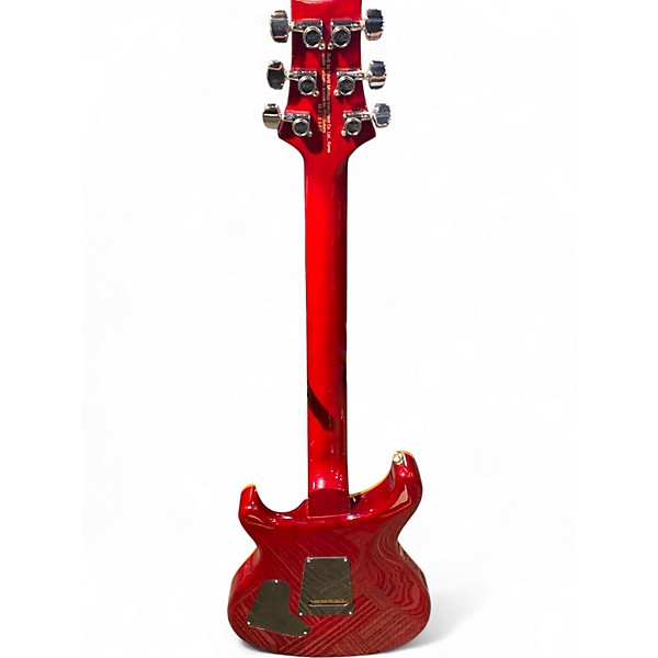 Used PRS SE Custom 24 Red Solid Body Electric Guitar
