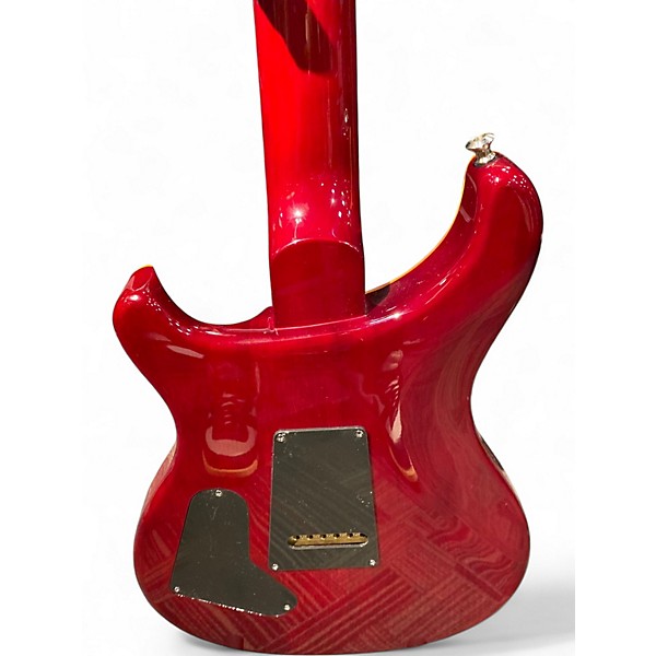 Used PRS SE Custom 24 Red Solid Body Electric Guitar