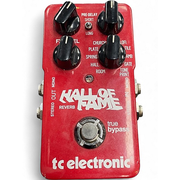 Used TC Electronic Hall Of Fame Reverb Effect Pedal
