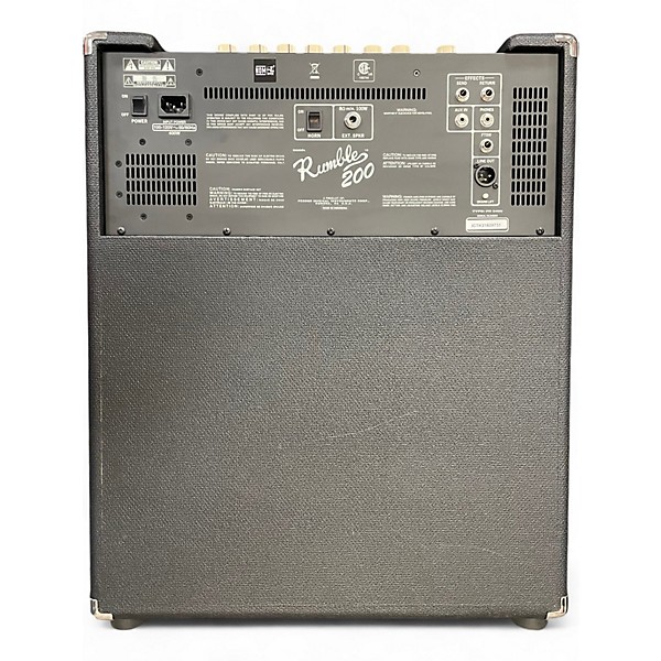 Used Fender Rumble V3 200W Bass Amp Head