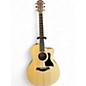 Used Taylor 114CE Natural Acoustic Electric Guitar thumbnail