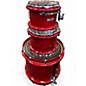 Used Peavey 3 Piece RadialPro 1000 Lacquer Red Drum Kit