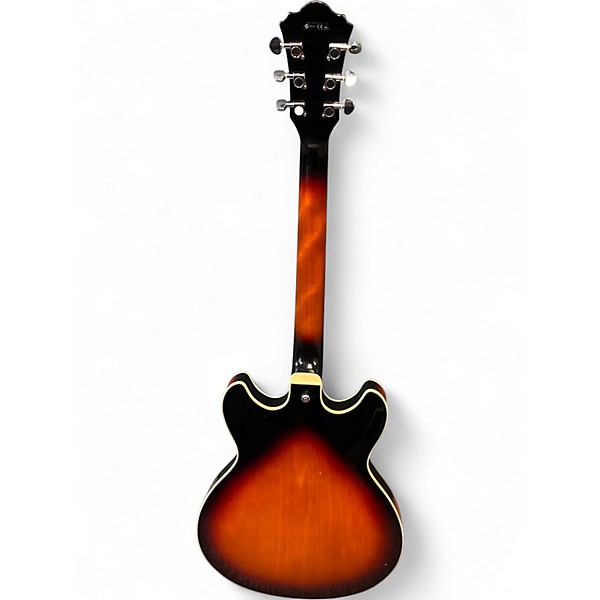 Used Ibanez AS73 Artcore 2 Tone Sunburst Hollow Body Electric Guitar