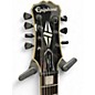Used Epiphone Matt Heafy Les Paul Custom 7 Black Solid Body Electric Guitar
