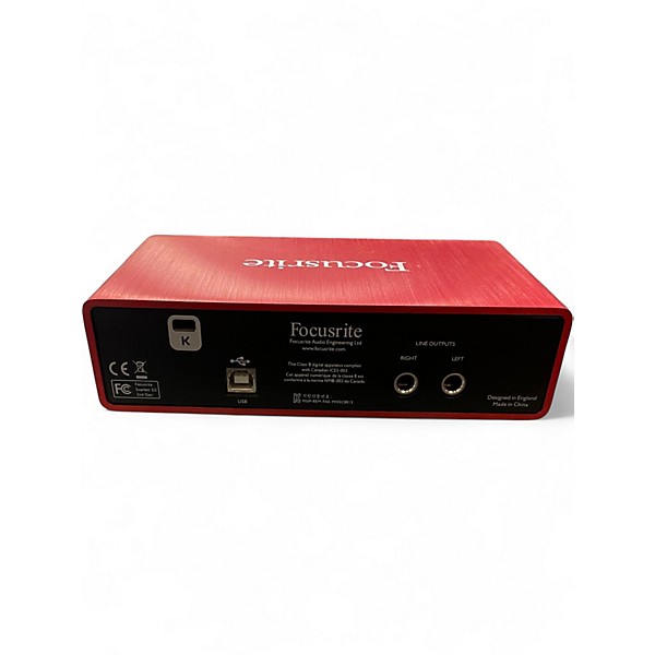 Used Focusrite Scarlett 2i2 Gen 2 Audio Interface