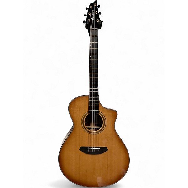 Used Breedlove ORGANIC CONCERT Sunburst Acoustic Electric Guitar