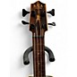 Used Kala U-Bass Striped Ebony Fretless UBASS-EBY-FL Natural Acoustic Bass Guitar