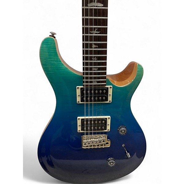 Used PRS SE Custom 24 Sapphire Fade Solid Body Electric Guitar