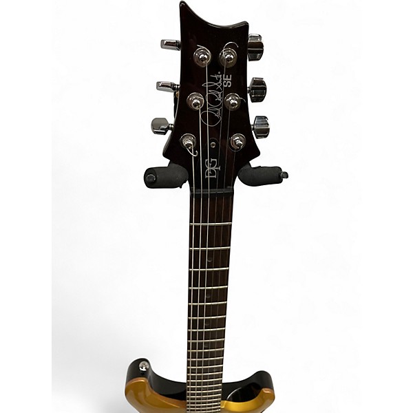 Used PRS SE DGT Gold Top Solid Body Electric Guitar