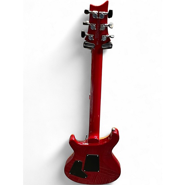 Used PRS SE Custom 24 Dark Cherry Burst Solid Body Electric Guitar