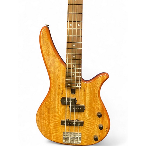 Used Yamaha RBX170 Worn Natural Electric Bass Guitar