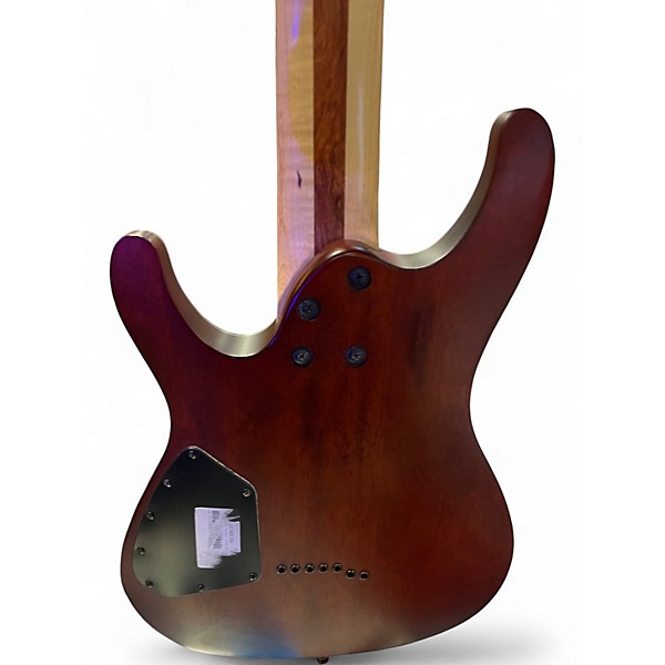 Used Ibanez SIX6DFM Trans Black Solid Body Electric Guitar