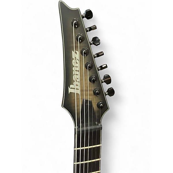 Used Ibanez SIX6DFM Trans Black Solid Body Electric Guitar