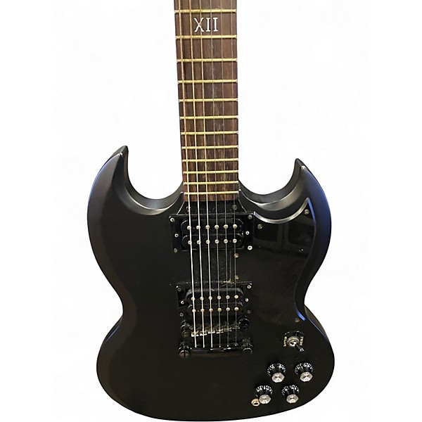 Used Epiphone SG GOTHIC Black Solid Body Electric Guitar