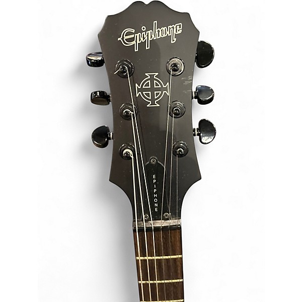 Used Epiphone SG GOTHIC Black Solid Body Electric Guitar