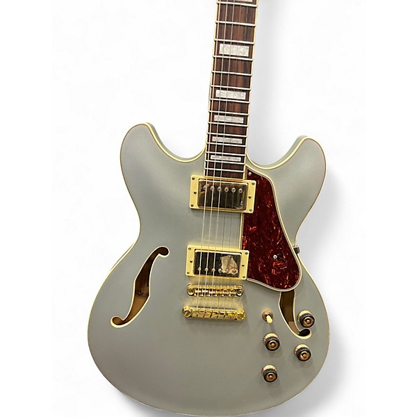 Used Ibanez AS73G-MSF 5B-05 MOON TOWN SILVER Hollow Body Electric Guitar