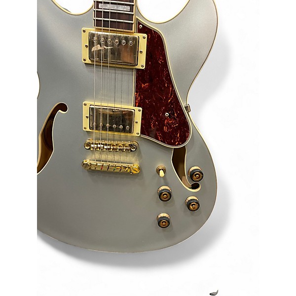 Used Ibanez AS73G-MSF 5B-05 MOON TOWN SILVER Hollow Body Electric Guitar