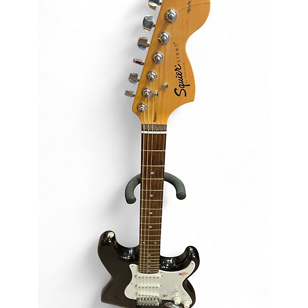 Used Squier Affinity Stratocaster Black Solid Body Electric Guitar