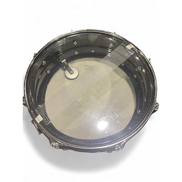 Used Ludwig  14in Acrolite Black Galaxy Black Galaxy Drum