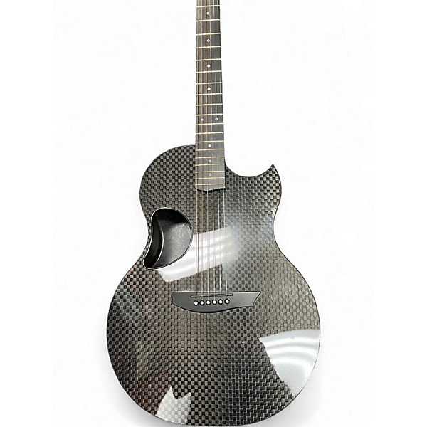 Used McPherson Carbon Series Sable Black Acoustic Electric Guitar