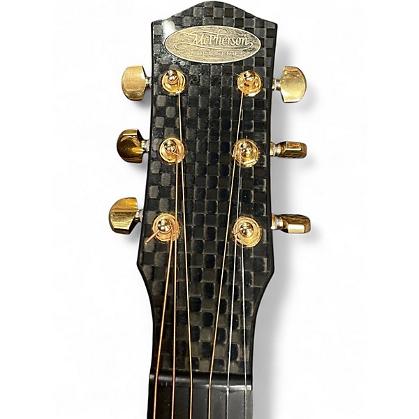 Used McPherson Carbon Series Sable Black Acoustic Electric Guitar