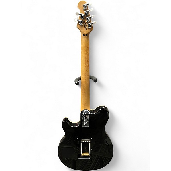 Used Ernie Ball Music Man Axis Trans Amber Solid Body Electric Guitar