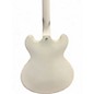 Used D'Angelico Premier Series DC Alpine White Hollow Body Electric Guitar