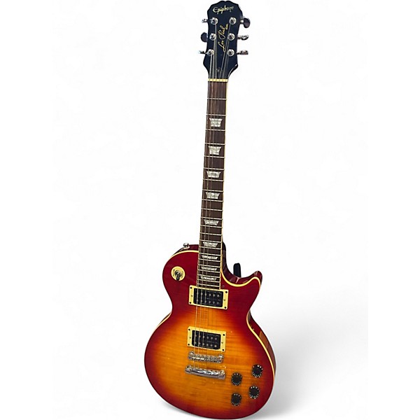 Used Epiphone Les Paul Standard Heritage Cherry Sunburst Solid Body Electric Guitar