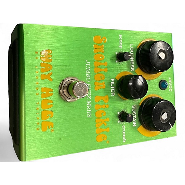 Used Way Huge Electronics WHE401 Swollen Pickle MKII Super Jumbo Fuzz Effect Pedal