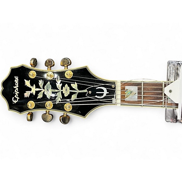 Used Epiphone Broadway Natural Hollow Body Electric Guitar