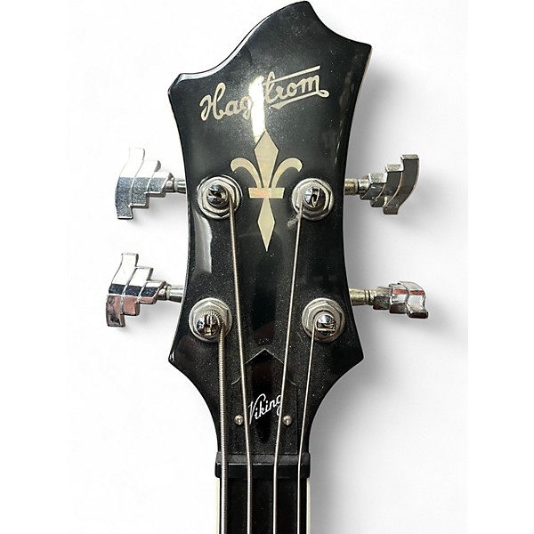 Used Hagstrom Viking Red Electric Bass Guitar