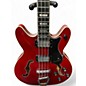 Used Hagstrom Viking Red Electric Bass Guitar