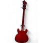 Used Hagstrom Viking Red Electric Bass Guitar