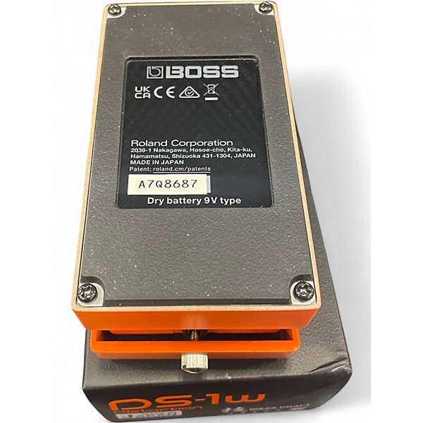 Used BOSS DS1W WAZA CRAFT Effect Pedal