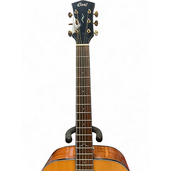 Used Cort Gold D6 Natural Acoustic Guitar
