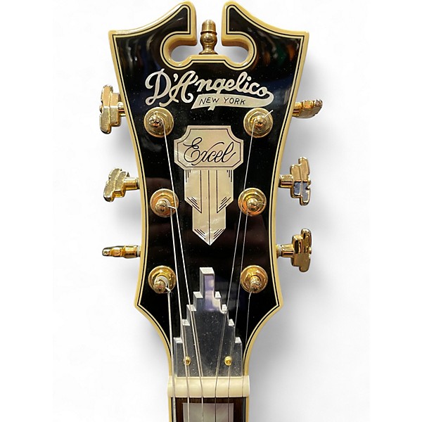 Used D'Angelico EX-SS Natural Hollow Body Electric Guitar