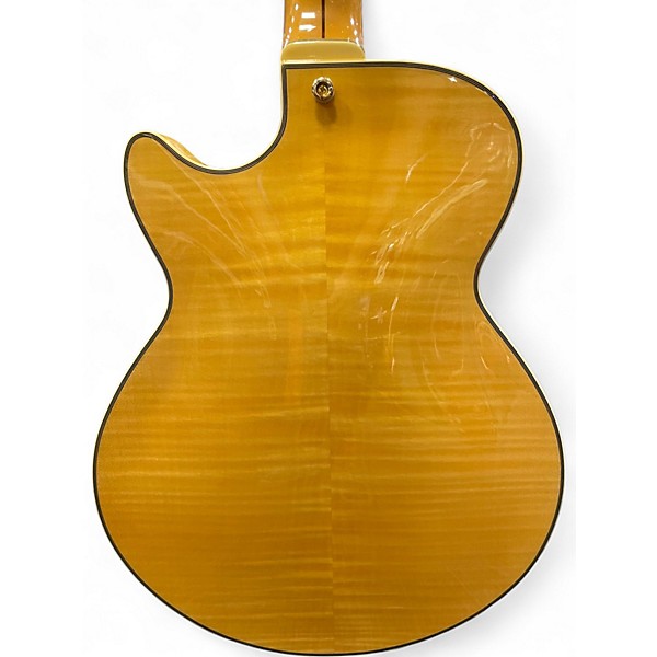 Used D'Angelico EX-SS Natural Hollow Body Electric Guitar