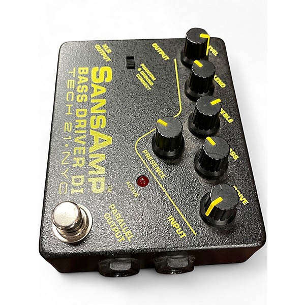 Used Tech 21 Sansamp PBDR Bass Driver DI Bass Effect Pedal